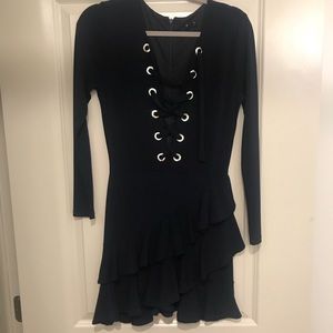 NBD Navy Dress